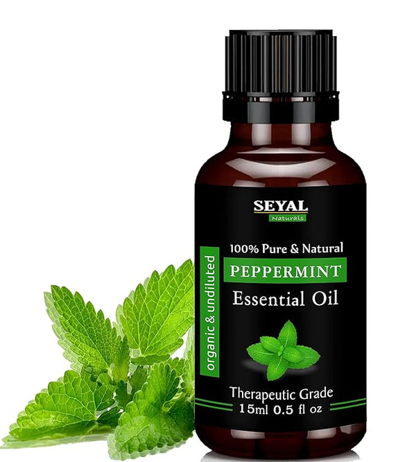 Seyal Naturals Peppermint Essential Oil For Skin & Hair - 15 ml