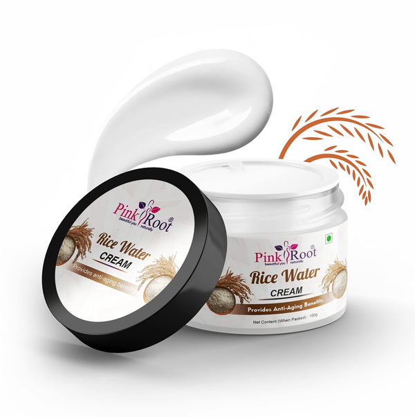 Pink Root Rice Water Face & Body Cream - 100 gms