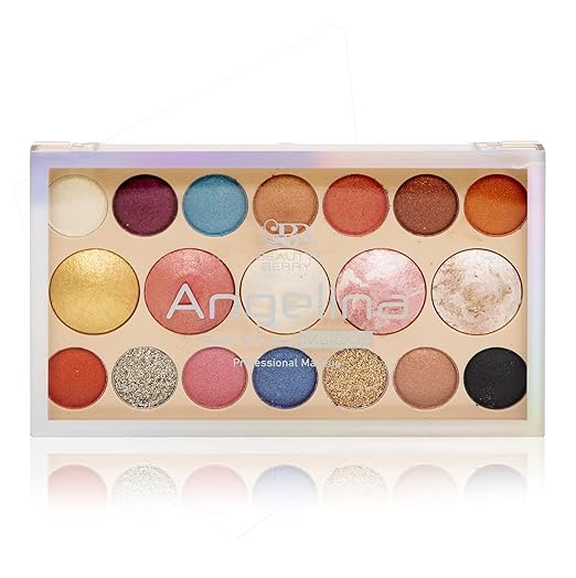 Beauty Berry Angelina Eye & Face Make Up Palette For Professional Make Up - 20 gms