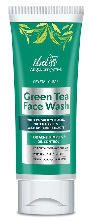 Iba Advanced Activs Crystal Clear Green Tea Face Wash - 100 gms