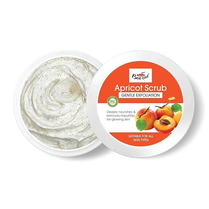 Beeone Face & Body Apricot Scrub - 600 ml