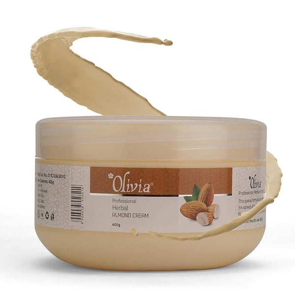Olivia Professional Herbal Almond Facial Massage Cream - 400 gms