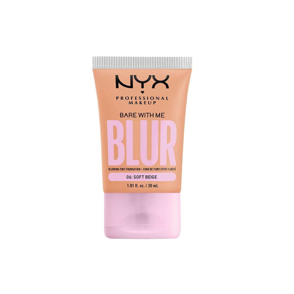 NYX Professional Makeup Bare With Me Blur Tint Foundation - 06 Soft Beige - 30 ml