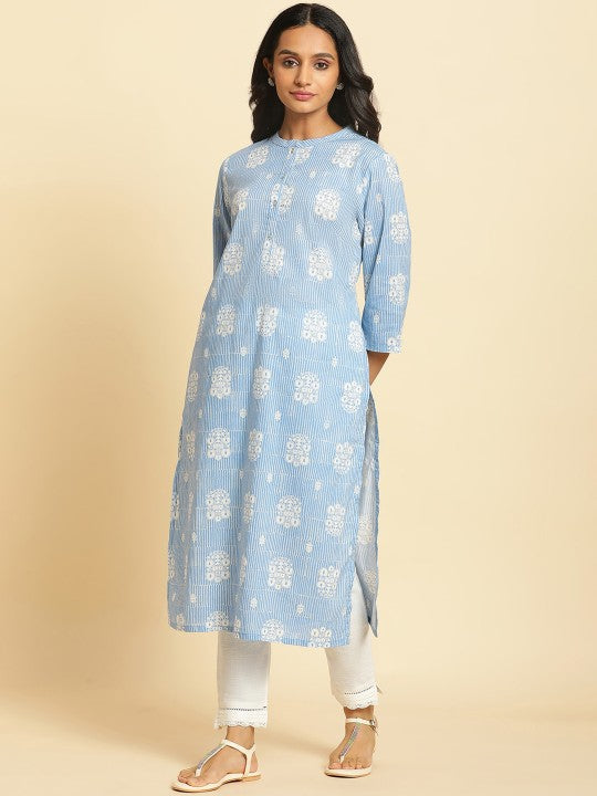 W Ethnic Motifs Printed Kurta