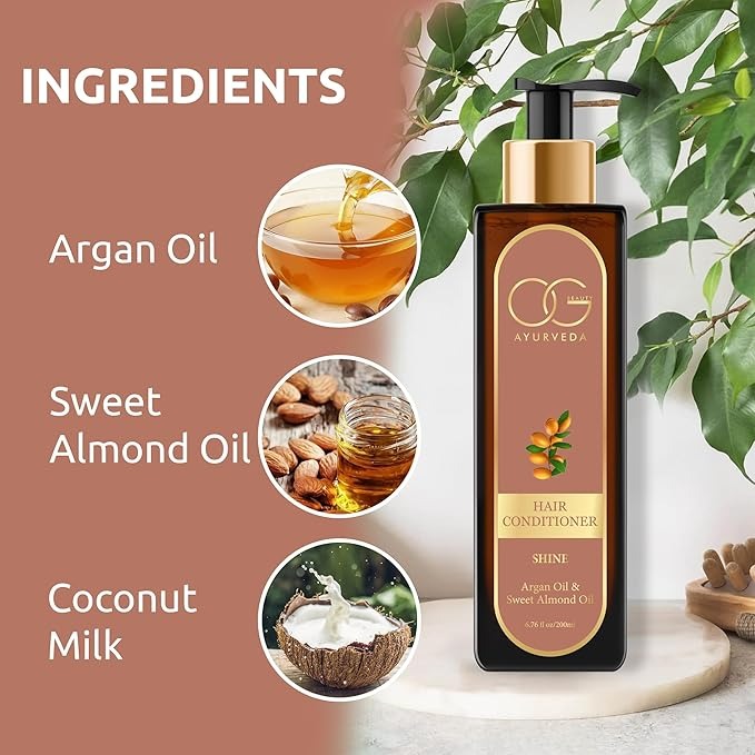 OG BEAUTY Ayurveda Shine Hair Conditioner - 200 ml