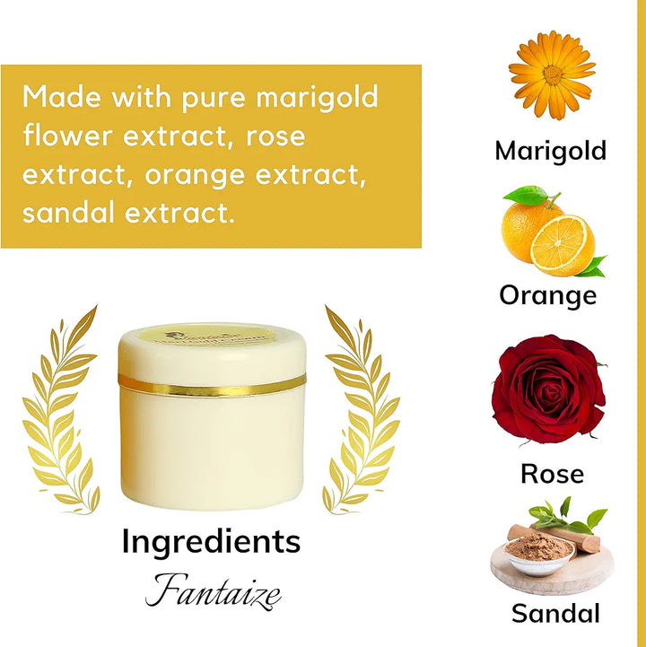 Fantaize - Handcrafted Marigold Cream - Pack of 1 