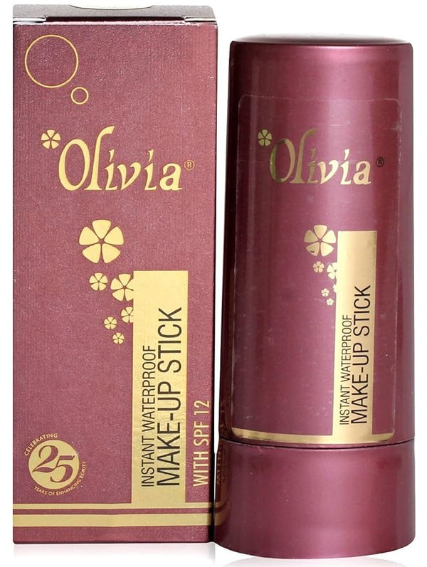 Olivia Water Proof Concealer Make Up Stick With SPF 12 Linning Yellow 07 - 15 gms