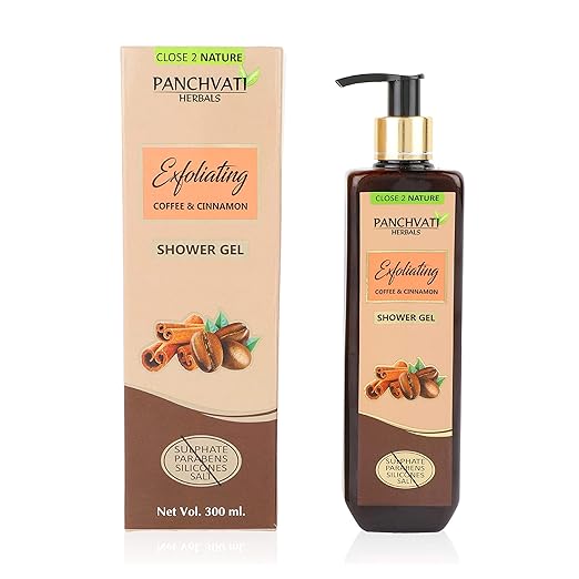 Panchvati Shower Gel with Coffee & Cinnamon - 300 ml