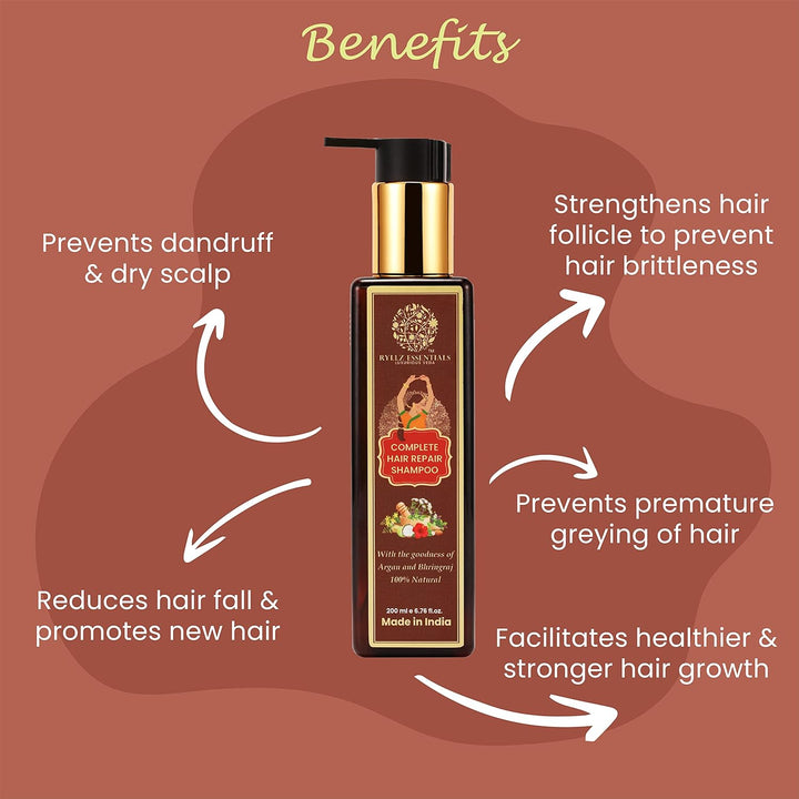 Ryllz Essentials Complete Hair Repair Shampoo - 200 ml