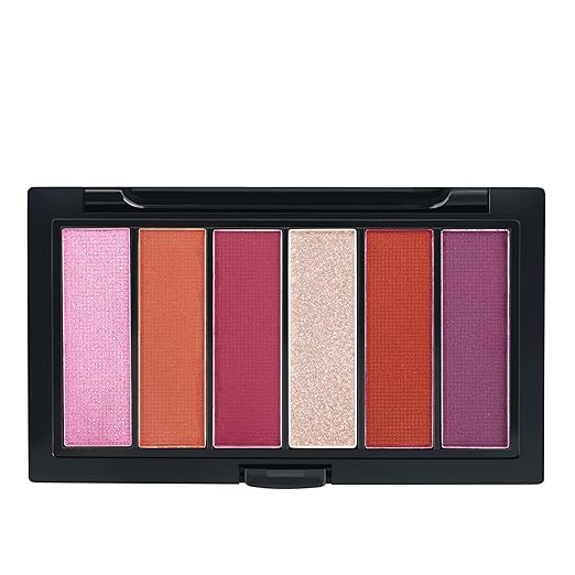 Insight Cosmetics Show Time 6 Color Eyeshadow Palette Colour Berry Blast - 15 gms