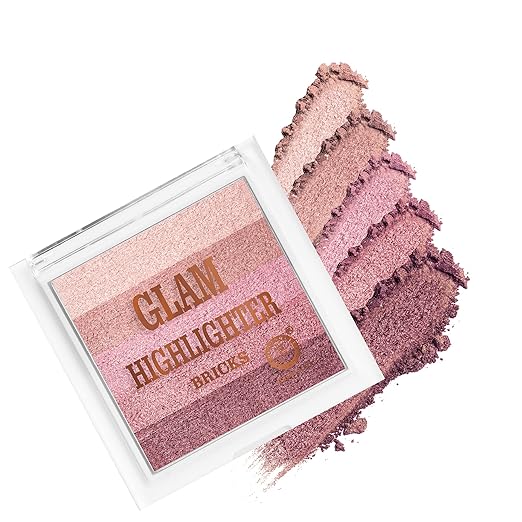 Colors Queen Glam Highlighter for Face Makeup Shade 8 - 12 gms