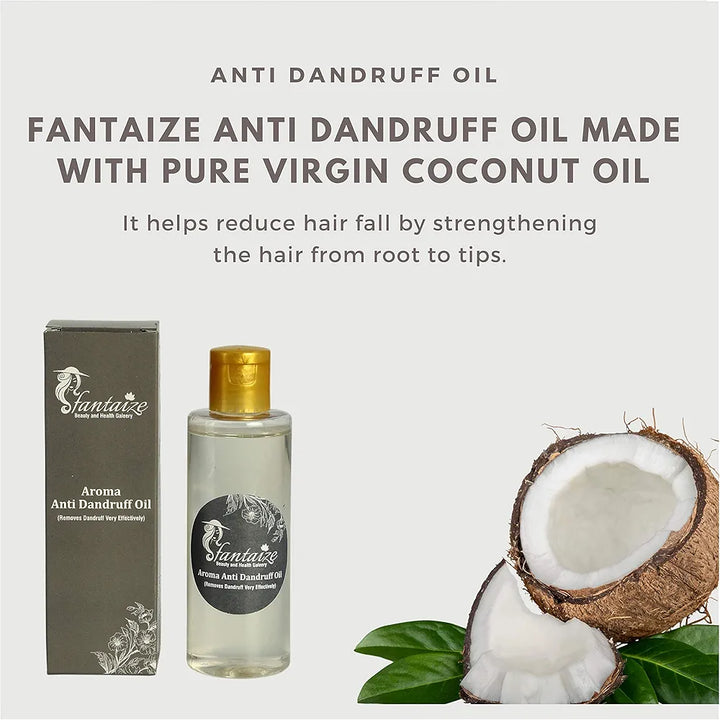 Fantaize - Handcrafted Anti Dandruff Hair Oil - Pack of 1 
