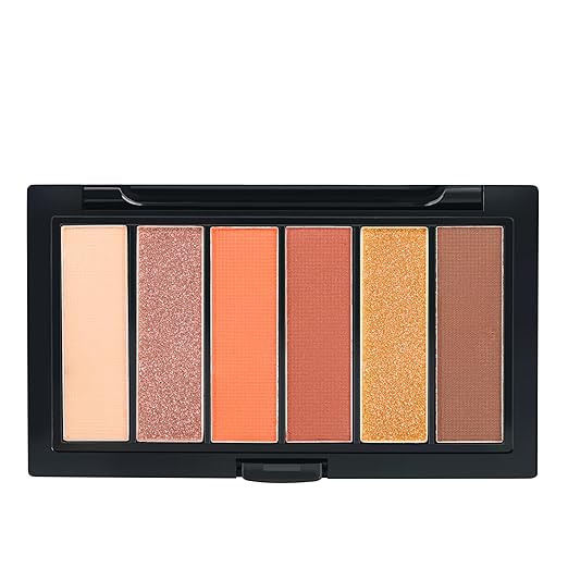 Insight Cosmetics Show Time 6 Color Eyeshadow Palette Colour Sunset - 15 gms