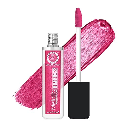 Colors Queen Lip Gloss Doll House (Metallic) - 5 ml