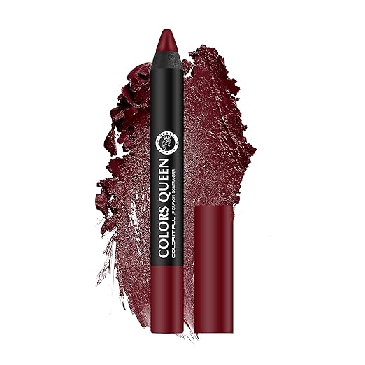 Colors Queen Color It All Non Transfer Lip Crayon Lipstick Plum House - 3.5 gms