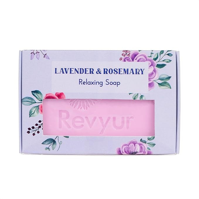 Revyur Speciality Naturals Revitalizing Lavender and Rosemary Oil Soap - 125 gms