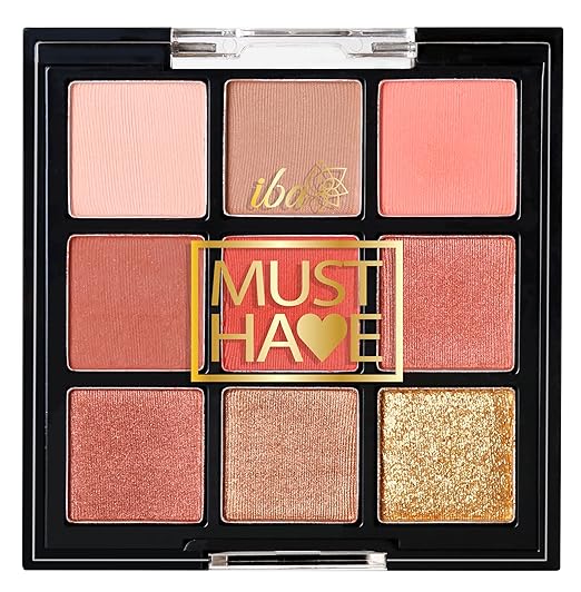 Iba Must Have Limitless Looks Eyeshadow Palette - Peach Glam - 10.8 gms