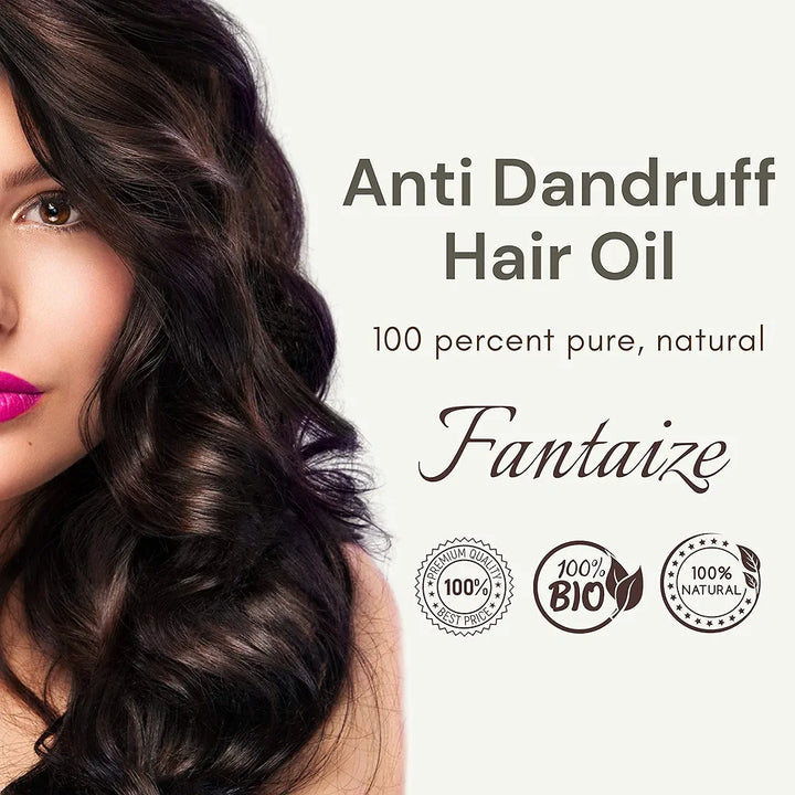 Fantaize - Handcrafted Anti Dandruff Hair Oil - Pack of 1 