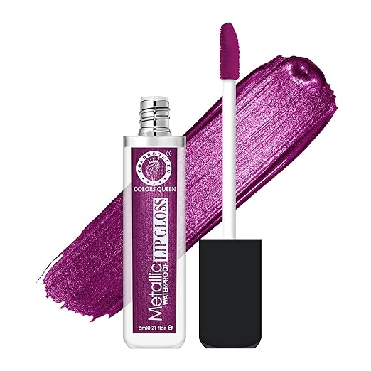 Colors Queen Lip Gloss Yum Candy (Metallic) - 5 ml