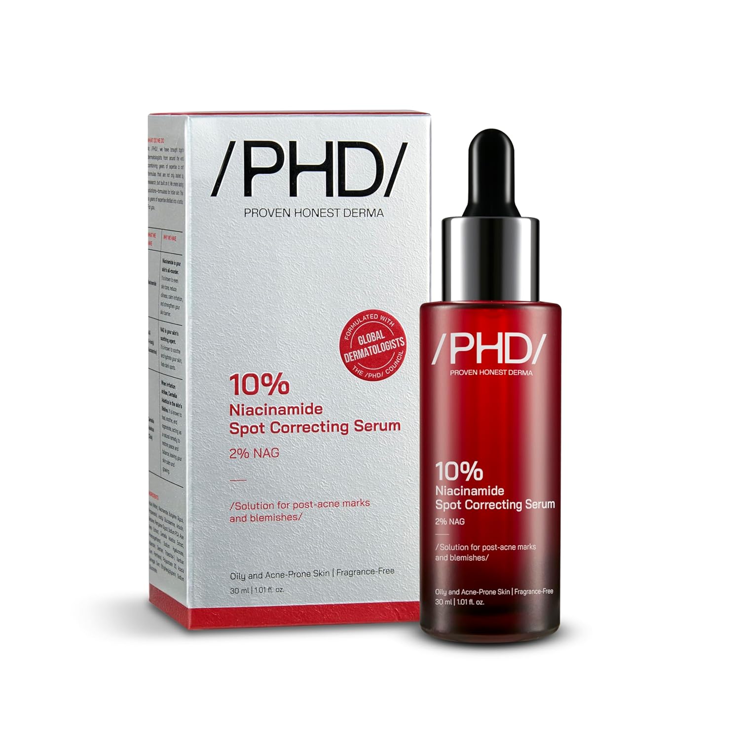 Proven Honest Derma 10% Niacinamide Spot Correcting Face Serum - 30 ml ...