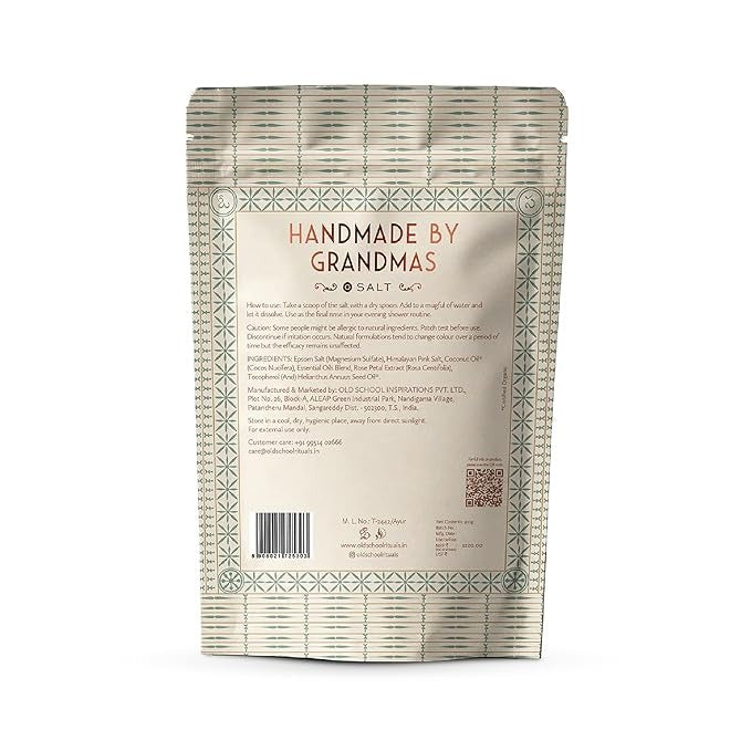 Old School Rituals Handmade by Grandmas Baby Bath Salt - 300 gms