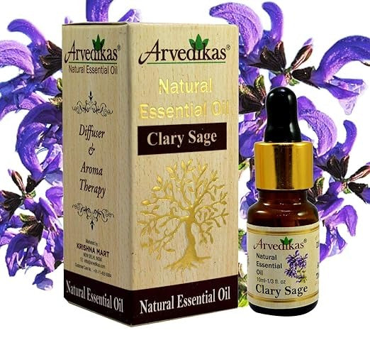 Arvedikas Natural Clary Sage Essential Oil - 10 ml