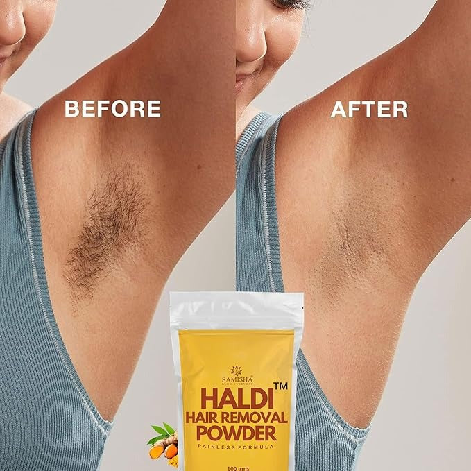 Samisha Bikini Hair Removal Powder for Women - 100 gms