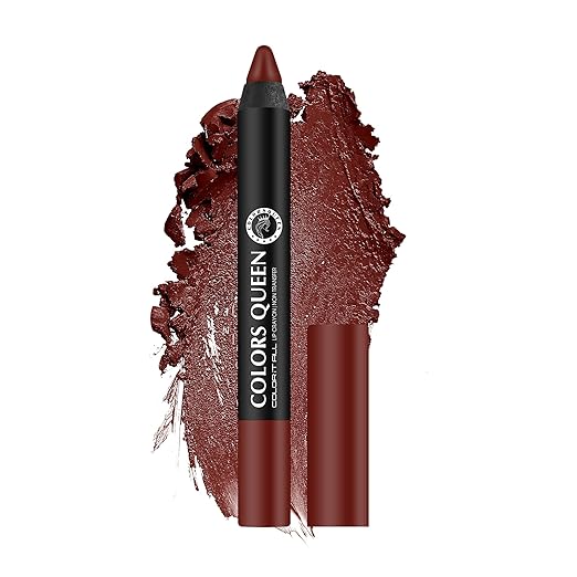 Colors Queen Color It All Non Transfer Lip Crayon Lipstick 09 Rouge - 3.5 gms