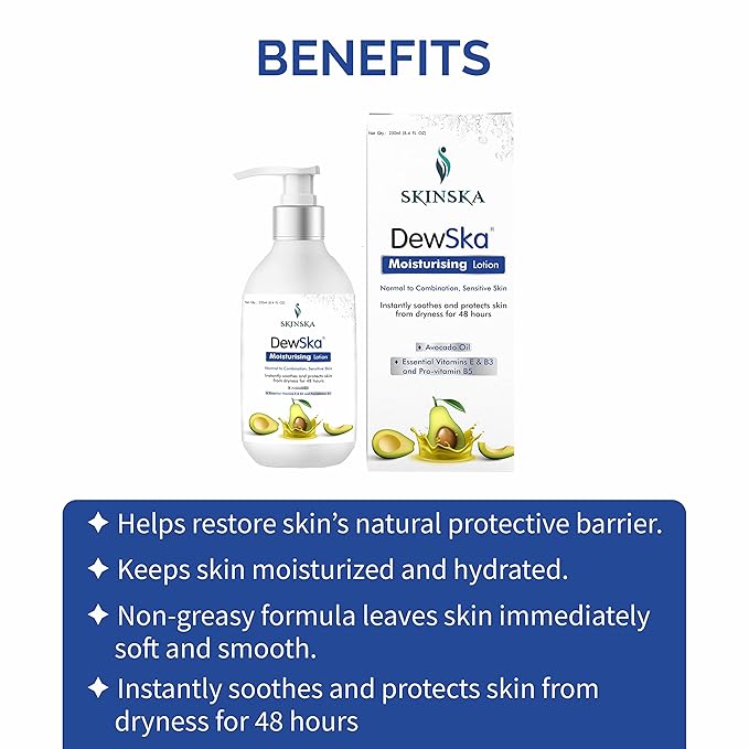 Skinska Naturals Dewska Moisturising Lotion - 250 Ml