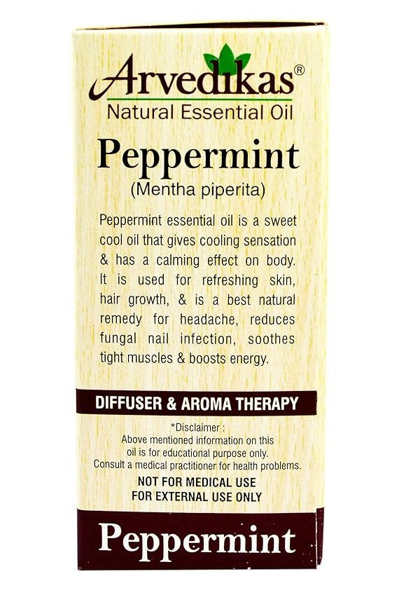 Arvedikas Natural Peppermint Essential Oil - 10 ml