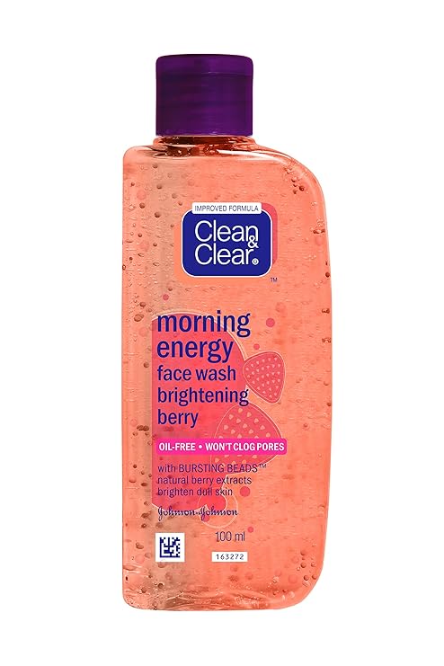 Clean & Clear Morning Energy Berry Face Wash - 100 ml