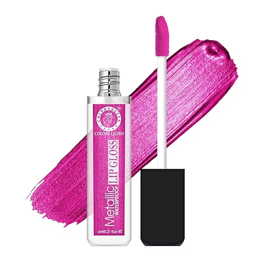 Colors Queen Lip Gloss Venom (Metallic) - 5 ml