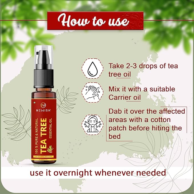 Newish Tea Tree Essential Oil - 30 ml