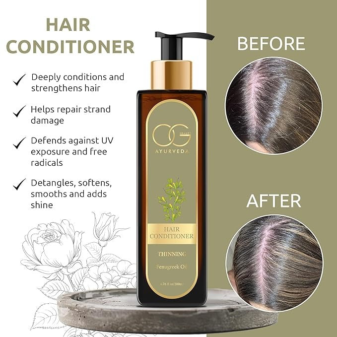 OG BEAUTY Ayurveda Thinning Hair Conditioner - 200 ml