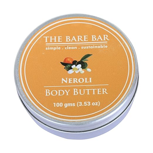 The Bare Bar Neroli Body Butter for Dry Skin - 100 gms