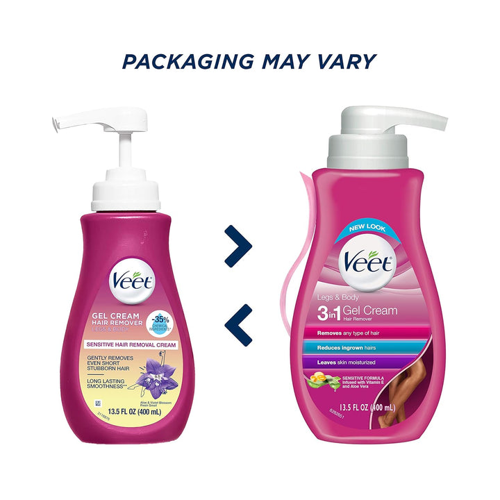 Veet Botanic In Shower Cream Hair Remover - 400 ml
