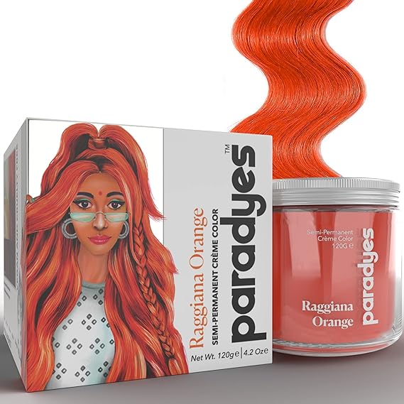 Paradyes Semi-Permanent Raggiana Orange - 120 gms