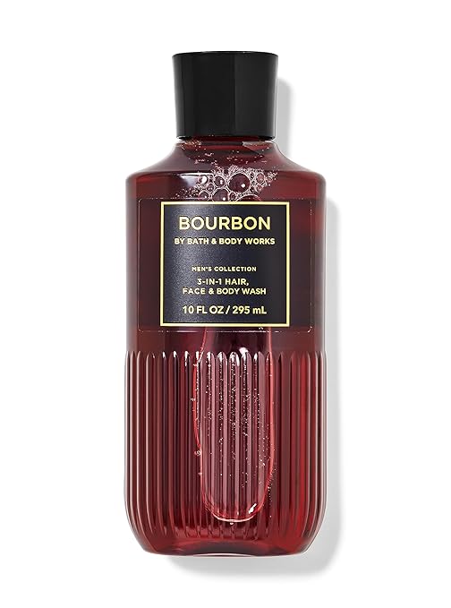 Bath & Body Works Bourbon 3-in-1 Hair, Face & Body Wash - 295 ml