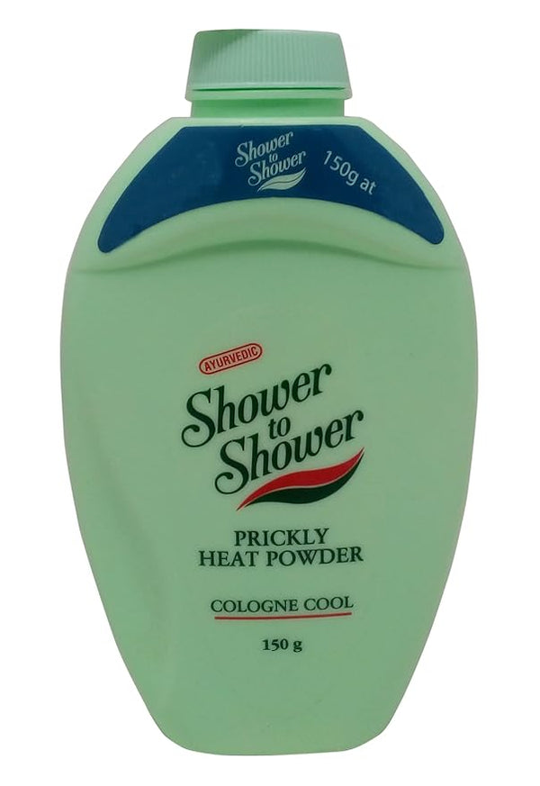 Shower to Shower Prickly Heat Powder for Women & Men (Cologne Cool) - 150 gms