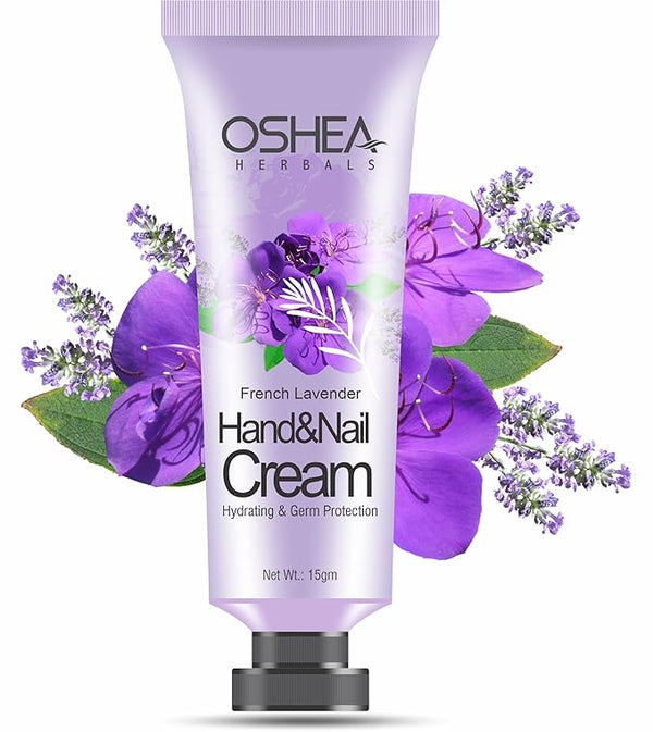 Oshea Herbals French Lavender & Vitamin E Hand & Nail Cream - 15 ml