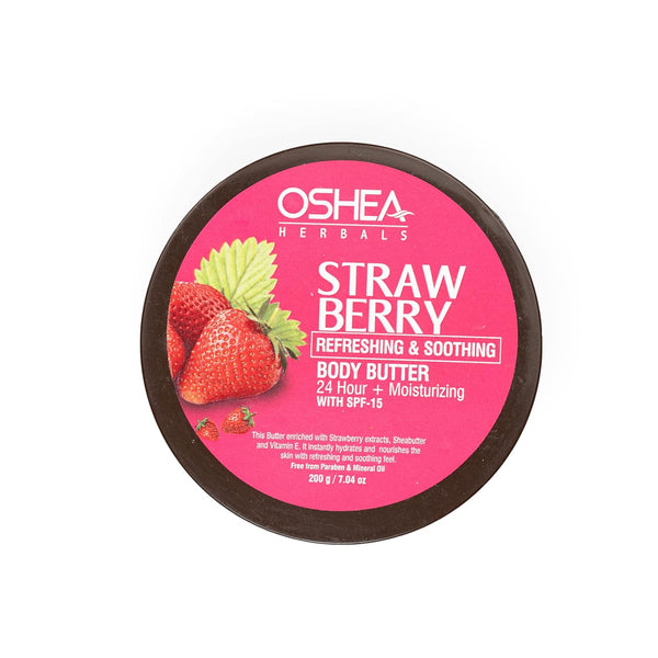 Oshea Herbals Strawberry Body Butter - 200 gms