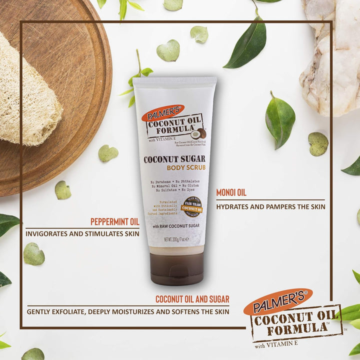 coconut palm sugar for skin Palmer's Coconut Sugar Body Scrub