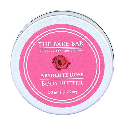 The Bare Bar Absolute Rose Body Butter - 50 gms