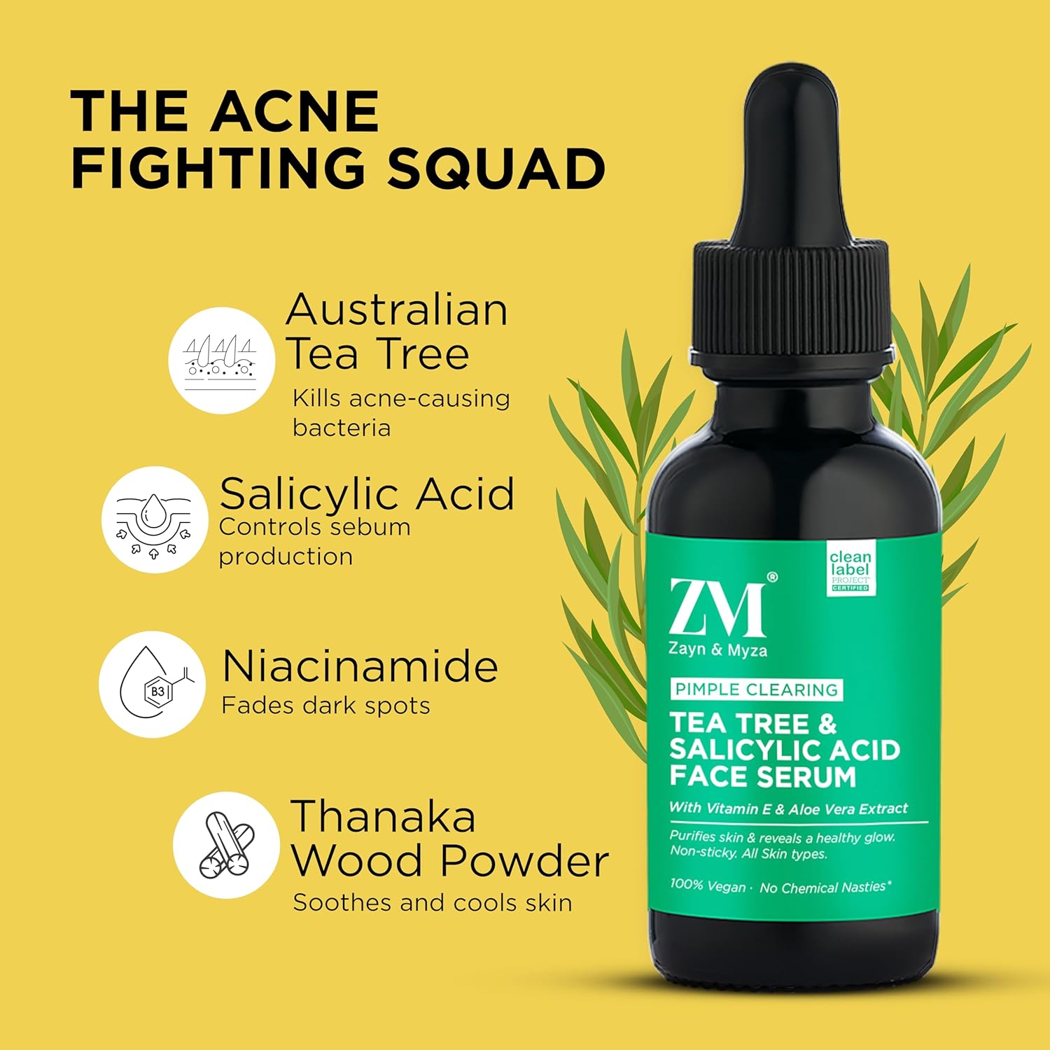 ZM Zayn & Myza Tea Tree Face Serum - 20 ml – Veeha Beauty