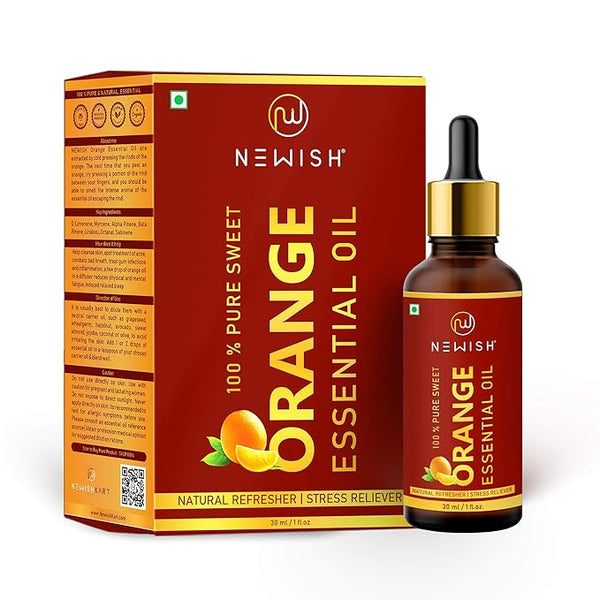 Newish Sweet Orange Essential Oil - 30 ml