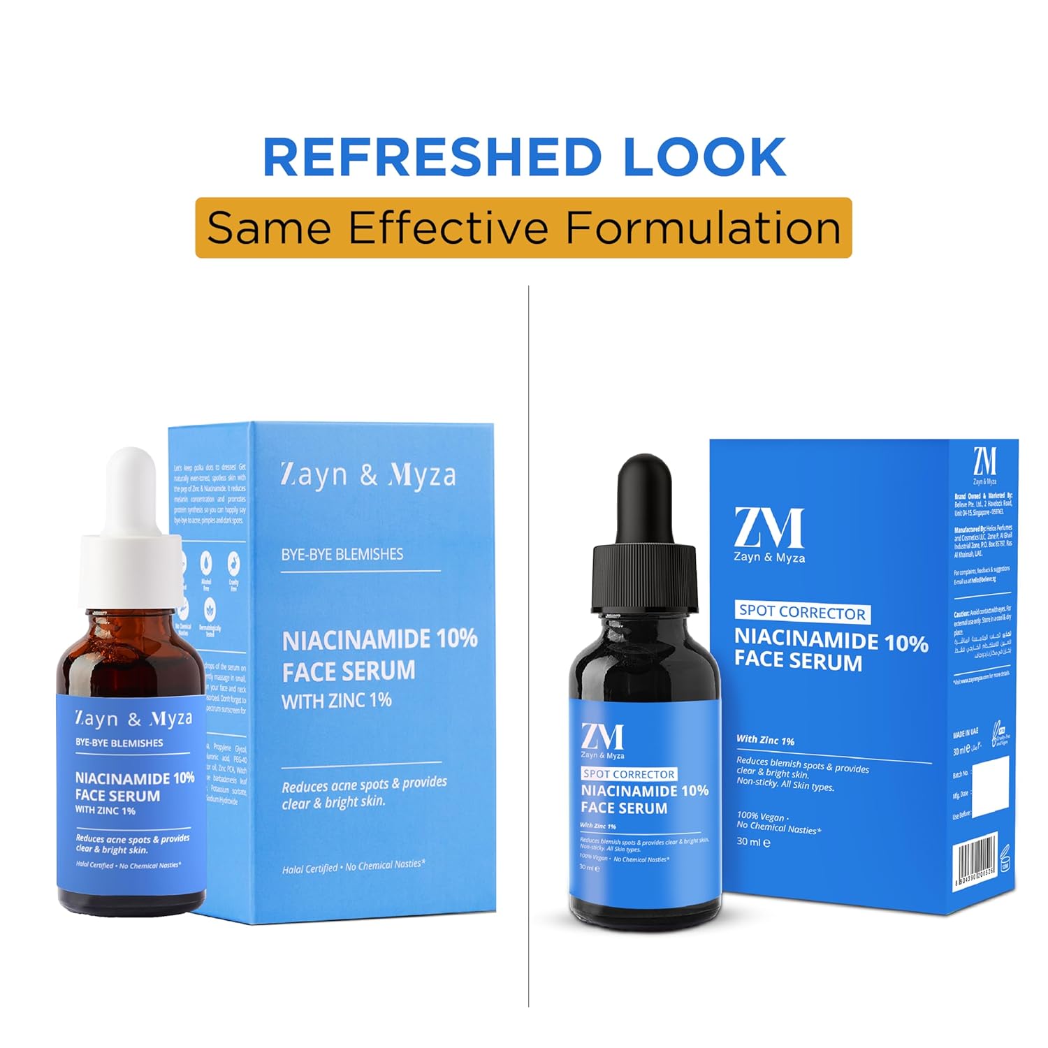 プレミアムマイセラム 30ml ZM Zayn & Myza 10% Niacinamide Face Serum - 30 ml – Veeha Beauty