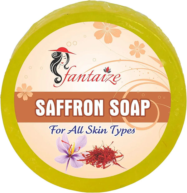 Fantaize - Handcrafted Saffron Bathing Soap - Pack of 1 