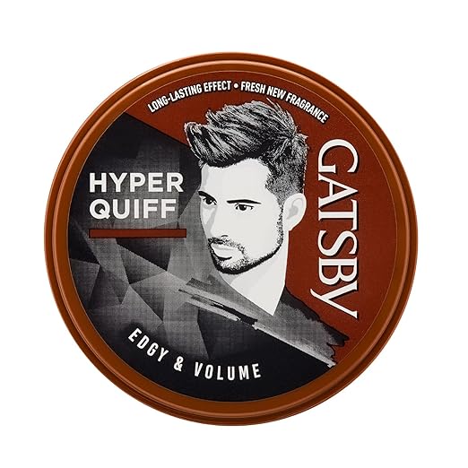 Gatsby Hair Styling Wax  Edgy & Volume Hyper Quiff - 75 gms