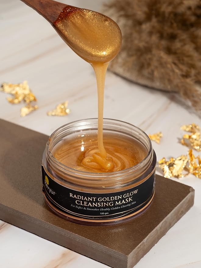Revyur Speciality Naturals Radiant Golden Glow Cleansing Mask - 100 gms