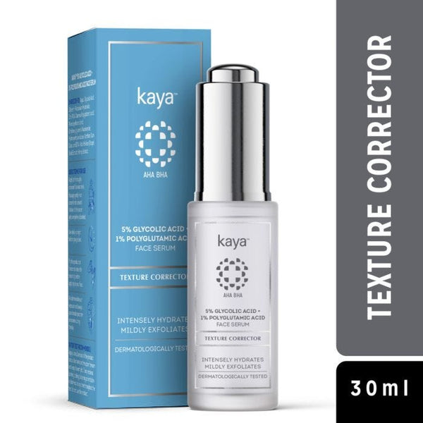 Kaya 5% Glycolic Acid + 1% Polyglutamic Acid Face Serum - 30 ml